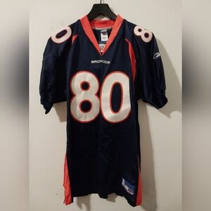 Reebok Denver Broncos Rod Smith Home Jersey Size 54 Authentic